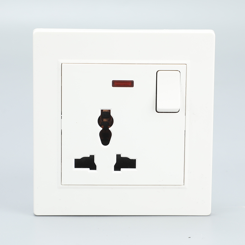 MF SWITCH SOCKET WITH NEON
